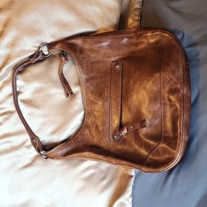 FRYE Melissa zip hobo